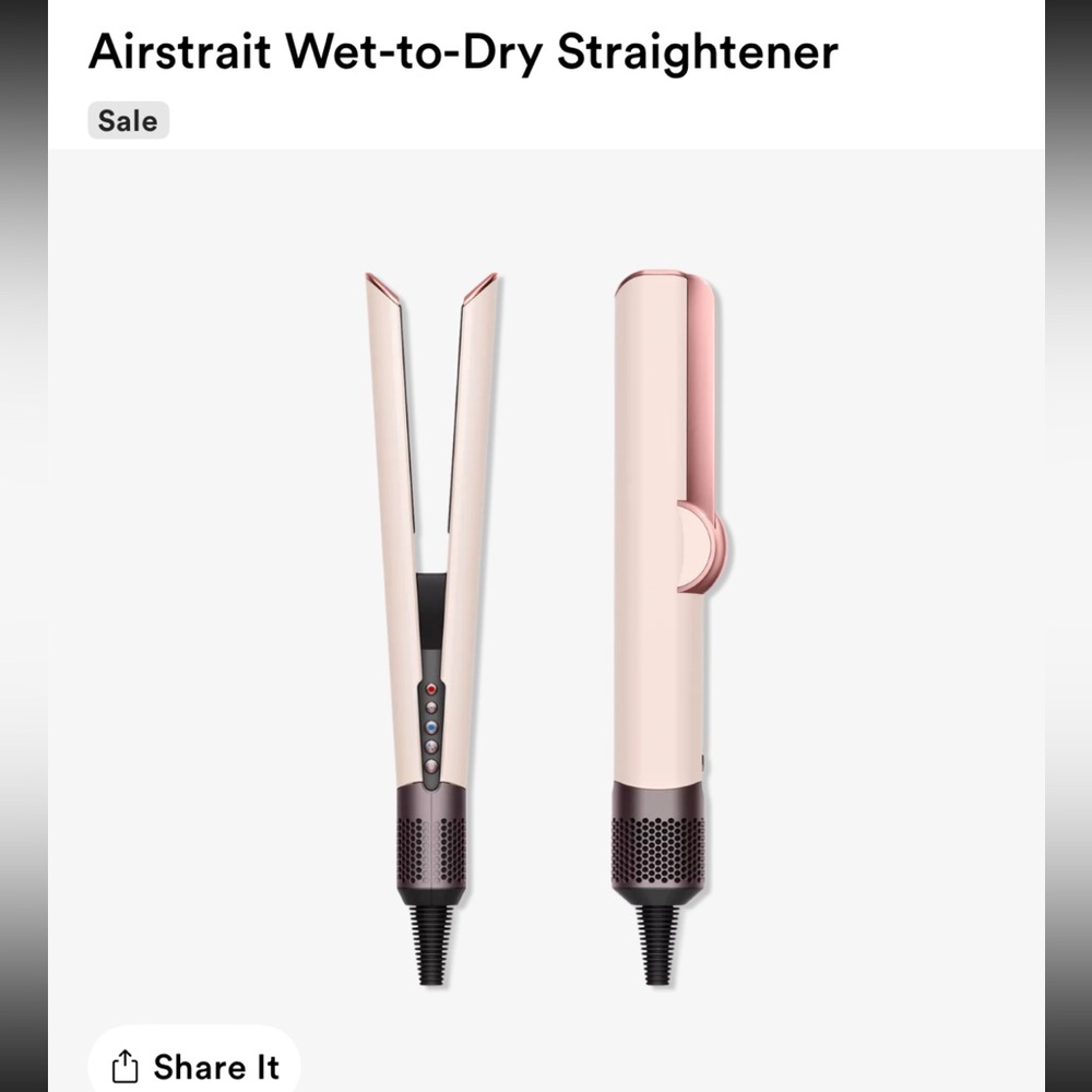 Dyson straightener
